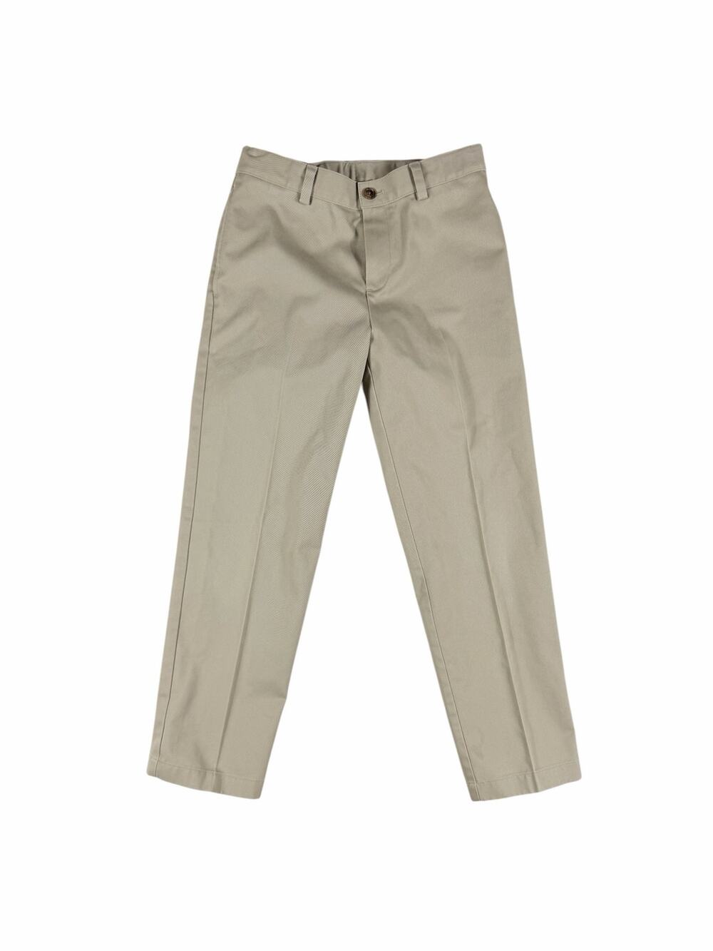 Brooks Brothers Cotton Twill Golden Fleece Line Boys Khaki Dress Pants Size 10